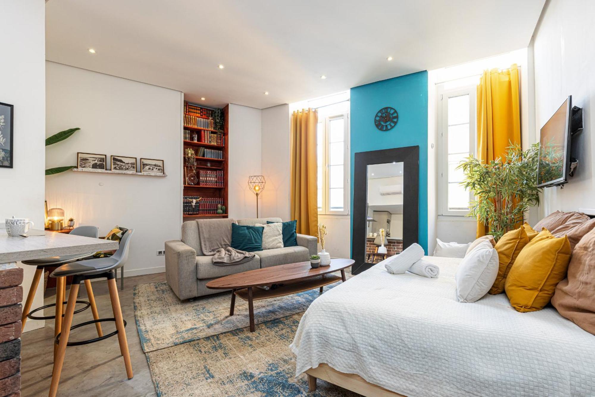 Cosy Studio In The Old Town Near Garibaldi Square Ница Екстериор снимка